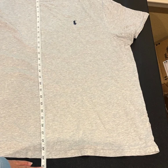 Polo by Ralph Lauren Light Gray Men's Tee - Picture 4 of 4